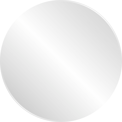 Silver Circle Button, Silver Circle Badge
